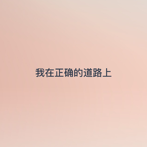 《我在正确的道路上》
