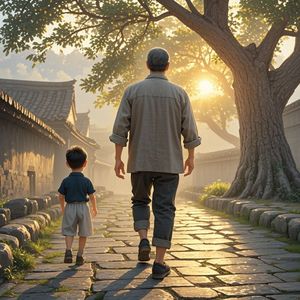 父亲的脚印-陈西洲