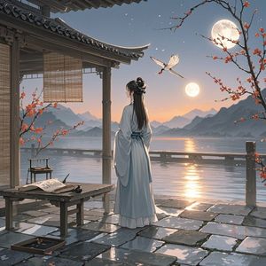 枕书寄月-王荣青