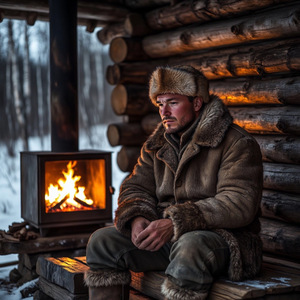 НОЧЬ В ЗИМОВЬЕ