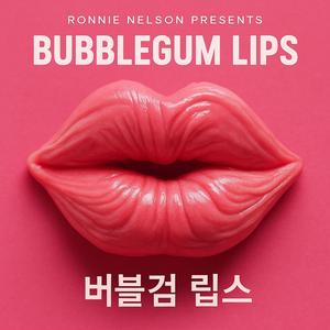 Bubble gum lips