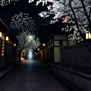 梨花夜行