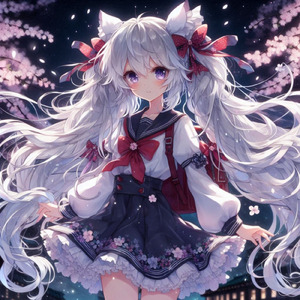 Night of Sprinting Cherry Petals (feat. 綾乃恋)