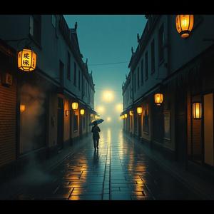 雨落青石街