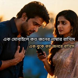 এক মোবাইলে কত বন্ধুর নম্বর রাখিস তুই | Bangla Sad Song 2026