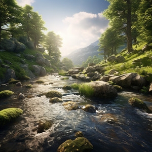 Soothing Stream for Mental Clarity