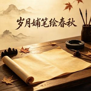 岁月如笔写春秋（岁月铺笺绘春秋）