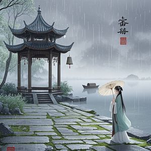 烟雨长亭