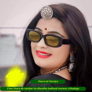 Chori thara do namber ko dhandho kadhand marwar chhodago