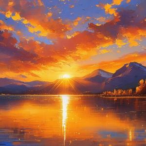 Golden Sunset - 金色日落