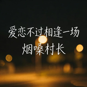 爱恋不过相逢一场