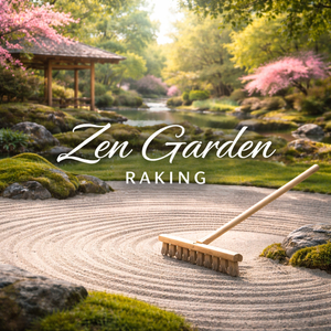 Zen Garden Raking