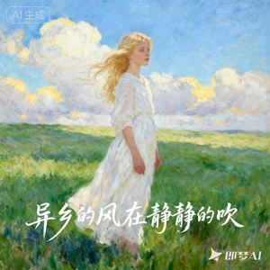 风吹过美丽的山谷