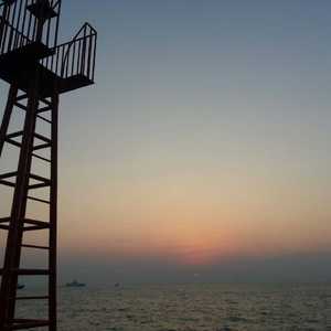 海边的风把初夏吹到了我身边