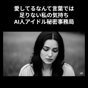 愛してるなんて言葉では足りない私の気持ち