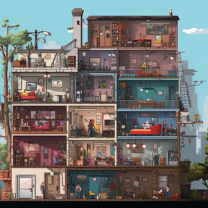 一只脚掉在长风公园勇敢者道路的池塘时