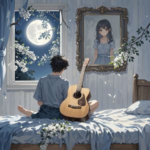 月光下的吉他弦-梦悠悠