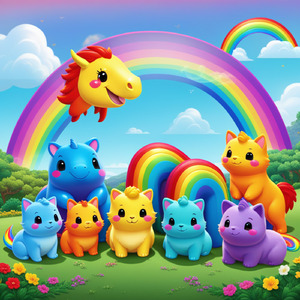 Rainbow Friends Azul Babão