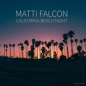 California beach night