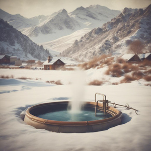 추운 겨울엔 뜨끈한 목욕탕이 최고야