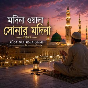 মদিনা ওয়ালা সোনার মদিনা মিঠবে কবে মনের বেদনা