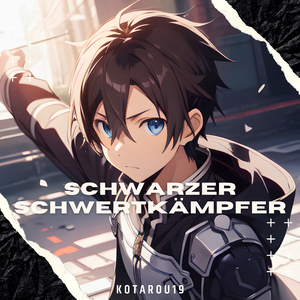 Schwarzer Schwertkämpfer