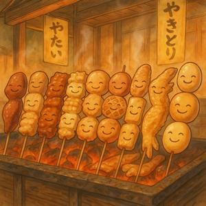 串焼きにやみつき