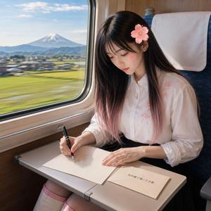 新幹線で書いた手紙