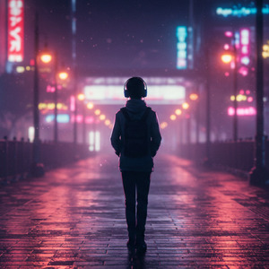 ネオンの向こうに