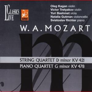 String Quartet No. 15 in D Minor, K.421/417b: III. Menuetto. Allegretto