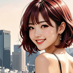 モノクロームの公園通り（渋谷系）