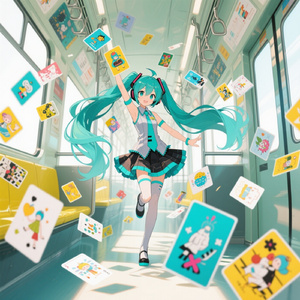 ゲームのカード落としちゃった (初音ミク Remix)