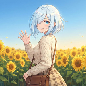 心に咲く向日葵