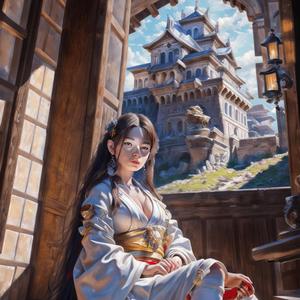 I slurp soba noodles beside the unrequited rendezvous between a junior colleague and a young courtesan.後輩の同僚と若き花魁の結ばれぬ逢瀬に私は傍で蕎麦を啜る