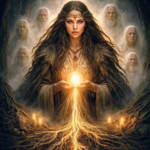 Potężna Magia Rodowa – Strażniczka Rodu. Uzdrawianie więzi, oczyszczenie linii, przebudzenie głosu przodków. Szeptanka | Slavic Ancestral Magic Ritual