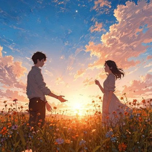 二人だけの旅立ち