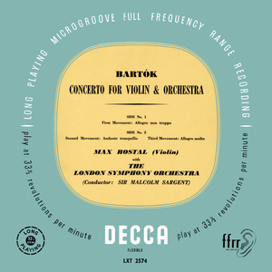 Violin Concerto No. 2, Sz. 112:I. Allegro non troppo