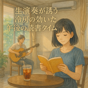 おしゃれな癒しのギターカフェ