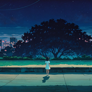 灯りの消えた窓辺