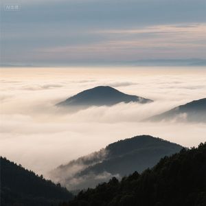 云海茫茫心自在