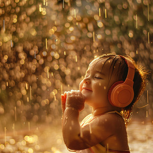 Joyful Baby Rain Echo