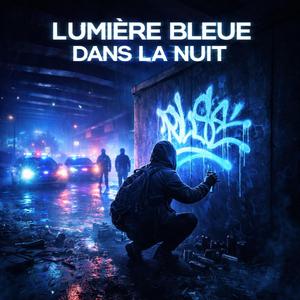 Lumière bleue dans la nuit