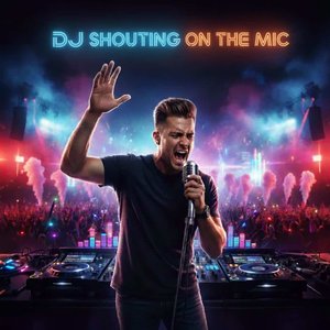 Dj Shouting on the Mic