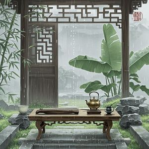 雨蕉辞