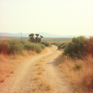 바래진 풍경 속의 너