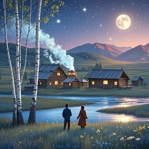 布尔津的月光-塔西