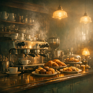 静かなオーロラの眠り - 朝カフェ リラックス チル