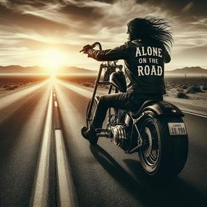 Alone on the road