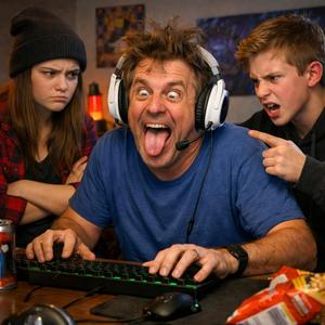 Papa ist süchtig nach Roblox!