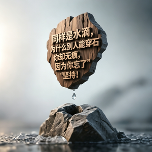 《滴水穿痕》